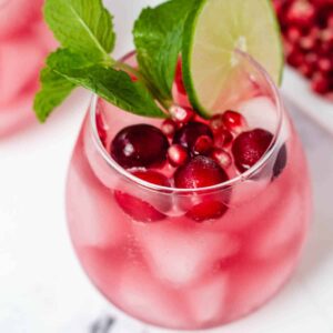 Cranberry Lime Cocktail